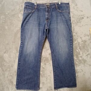 Old Navy Men Jeans Size 42x32 Boot Cut Western Cowboy Rodeo Workwear Denim